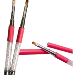 Cọ Đắp Gel Đầu Tròn Cán Đá B281