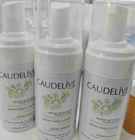 Chai tạo bọt Caudelive, chai vệ sinh mi siêu sạch 100ml, Chính hãng