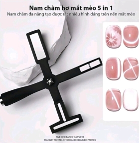 Nam Châm Dấu Cộng -Nam Châm 5in1