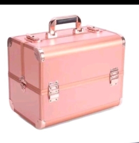 Cốp Nhôm - 3 Tầng Size To 37x28x22cm. Màu Cam Trong