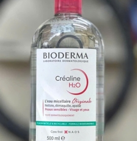 Nước Tẩy Trang Bioderma Dùng Cho Da Khô Và Da Hỗn Hợp Thiên Khô . Dùng Được Cho Cả Mắt Và Môi 500Ml