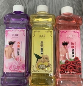 Tinh Dầu Massage Body Hương Hoa Hồng, Gừng, Lavender 500Ml