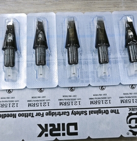 Vỉ 5 Kim Dirik Máy Pen 1215RM - 15 Kim