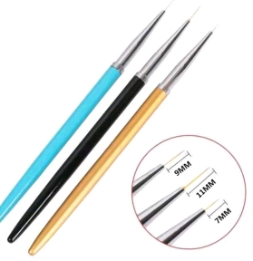 Bộ Cọ Nét 3 Cây Cán Gỗ