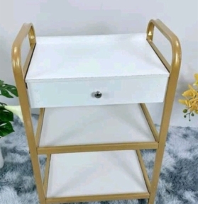 Xe Đẩy Spa Mạ Vàng ,Có Ngăn Kéo.Hàng Loại 1