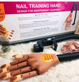 Bàn Tay Giả Có Khớp Nối Chuyên Dùng Học Nail
