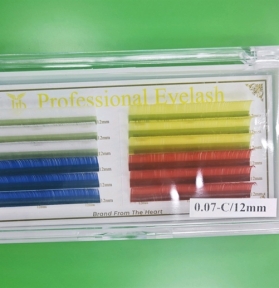 Mi Khay 12 Line 0.07C /12mm. MIX MÀU C