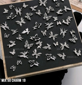 Sét 50 Charm Không Đá -19