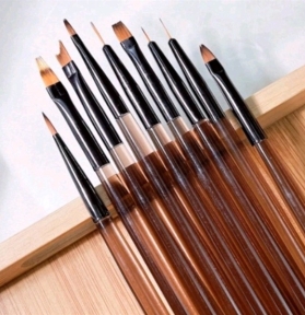 Sét Cọ Nâu 9 Cây