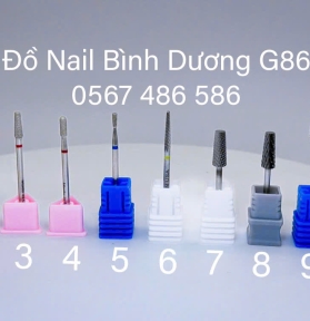 Đầu Mài  Túi Da,Mài Khóe,Mài Chân Móng Úp, Mài Phá Gel ,Phá Bột.