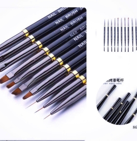 Bộ Cọ Bút Nhật Bản Lawei 10 Cây