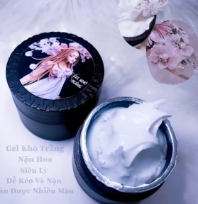Gel Nặn Hoa Khô Trắng Super VIP Không Dính Tay