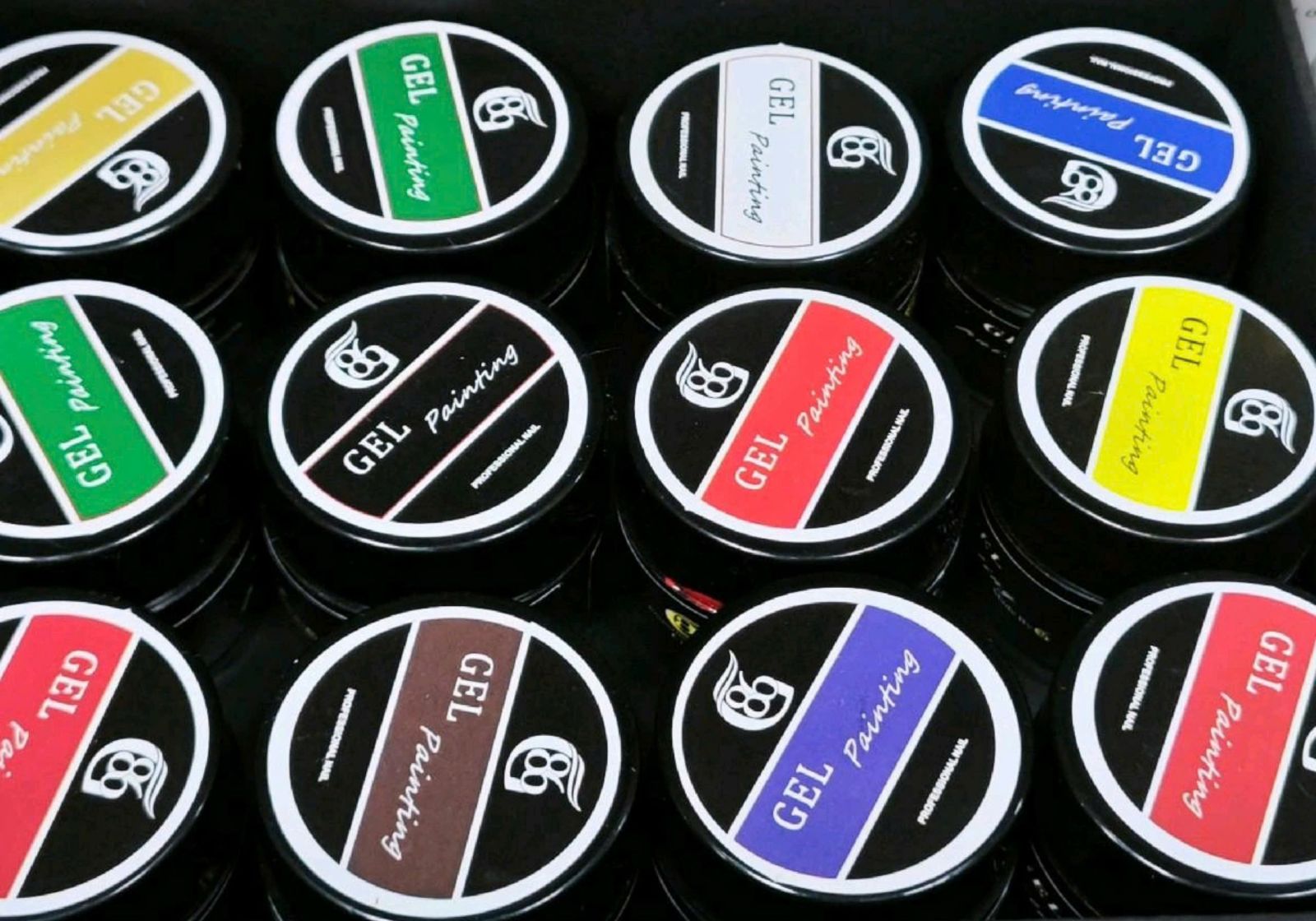 Sét Gel Vẽ 12 Màu G86 Cao Cấp
