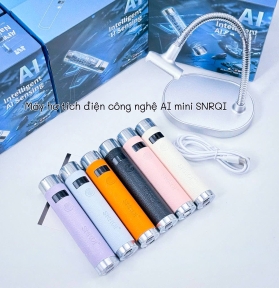 Bút Hơ Mini Công Nghệ AI SNRQI Trắng Chính Hãng