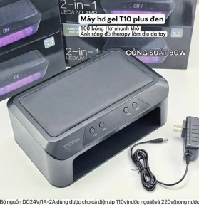 Máy Hơ Gel T10 SRNQI Màu Đen