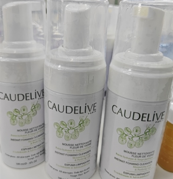Chai tạo bọt Caudelive, chai vệ sinh mi siêu sạch 100ml, Chính hãng