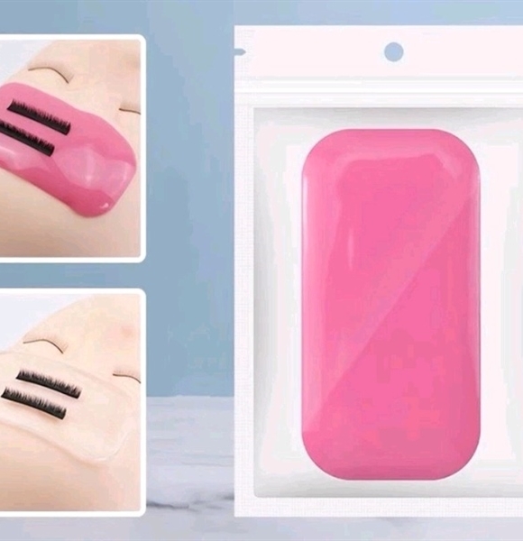 Miếng Dán Silicon Nối Mi , Đặt Fan Mi