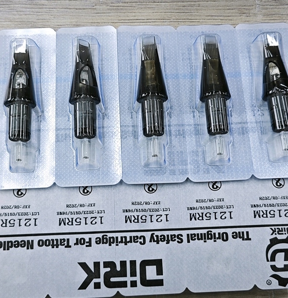 Vỉ 5 Kim Dirik Máy Pen 1215RM - 15 Kim
