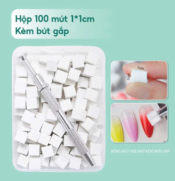 Bút Gắp + Mút Ombre
