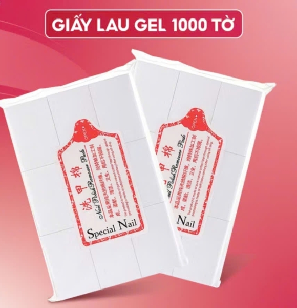 Giấy Lau GEl Cao Cấp. Dùng Vệ Sinh Nail,Nối Mi