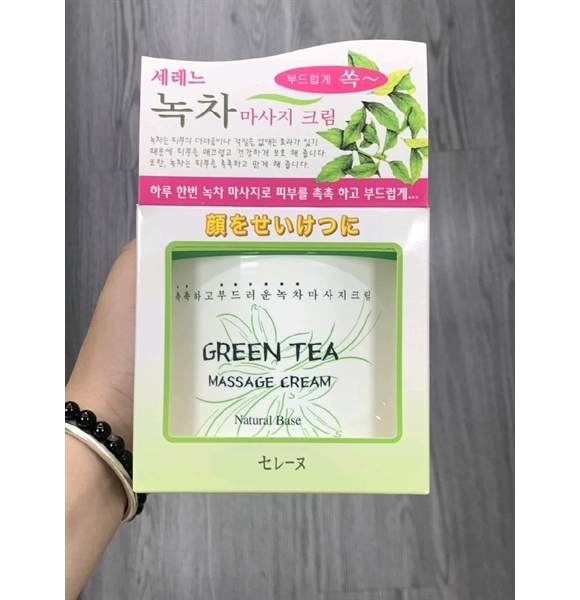 Kem Massage Trà Xanh Green Tea Chính Hãng